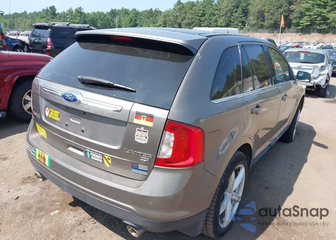 2013 Ford Edge Limited из США, поврежденный, VIN 2FMDK4KCXDBC48749
